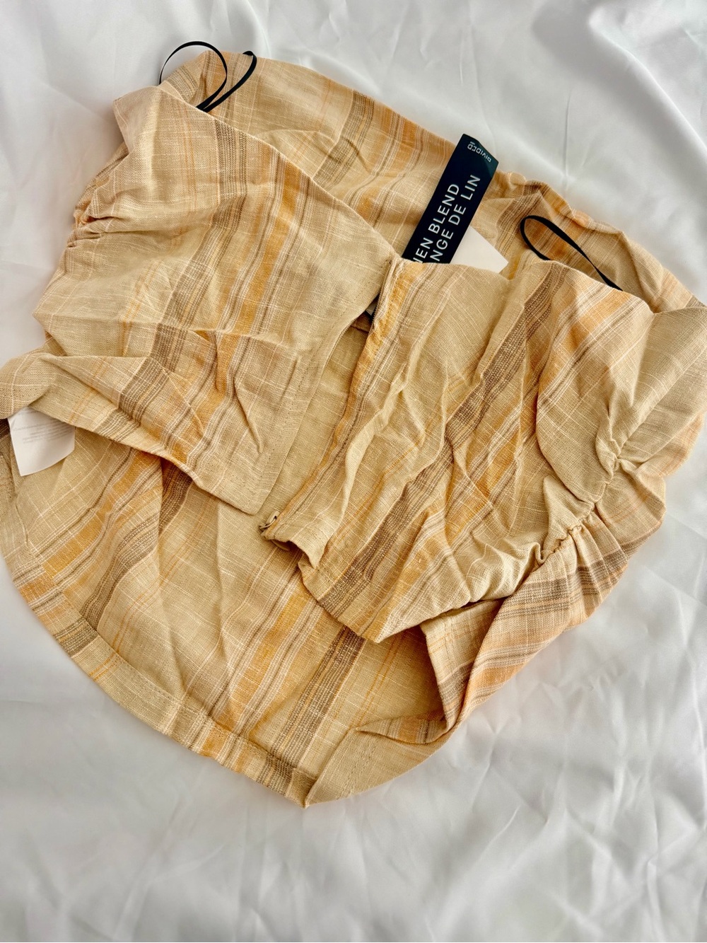 H&M linen Tube and Pants Set